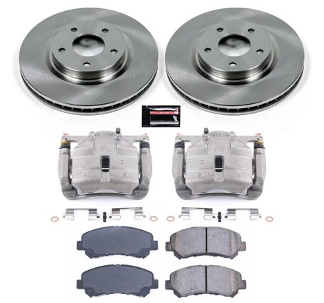 Power Stop 08-14 Nissan Rogue Front Autospecialty Brake Kit w/Calipers