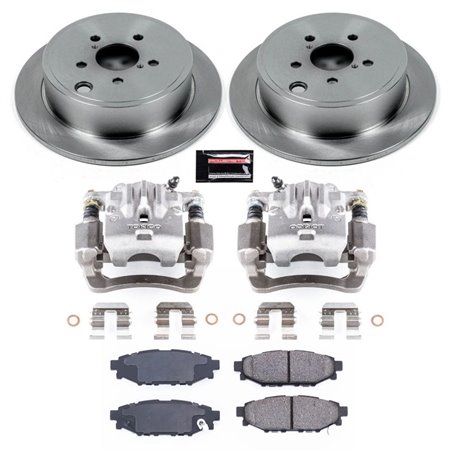 Power Stop 10-14 Subaru Legacy Rear Autospecialty Brake Kit w/Calipers