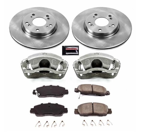 Power Stop 16-17 Honda Accord Front Autospecialty Brake Kit w/Calipers