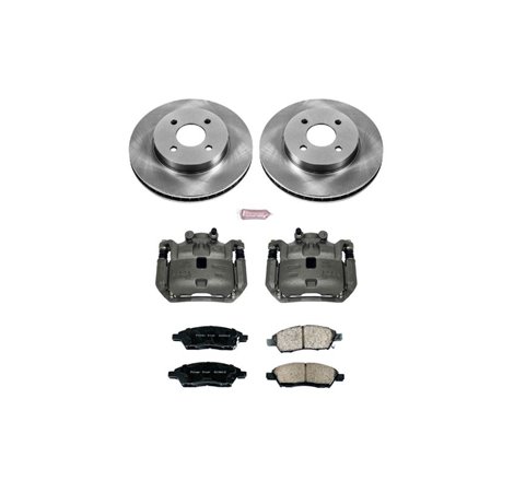 Power Stop 12-18 Nissan Versa Front Autospecialty Brake Kit w/Calipers