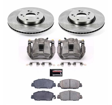 Power Stop 13-18 Honda Accord Front Autospecialty Brake Kit w/Calipers