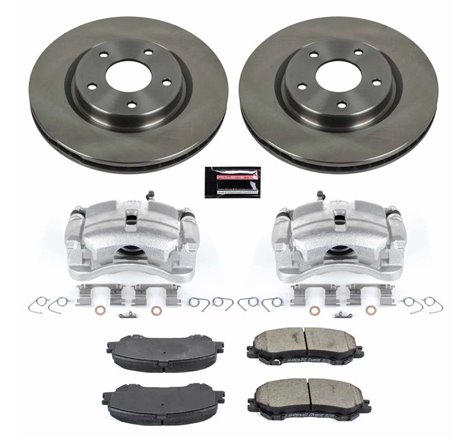 Power Stop 14-19 Nissan Rogue Front Autospecialty Brake Kit w/Calipers