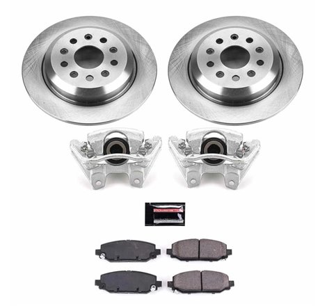 Power Stop 18-19 Jeep Wrangler Rear Autospecialty Brake Kit w/Calipers