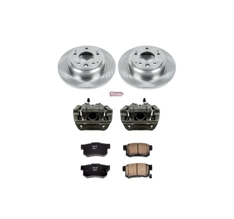 Power Stop 91-95 Acura Legend Rear Autospecialty Brake Kit w/Calipers