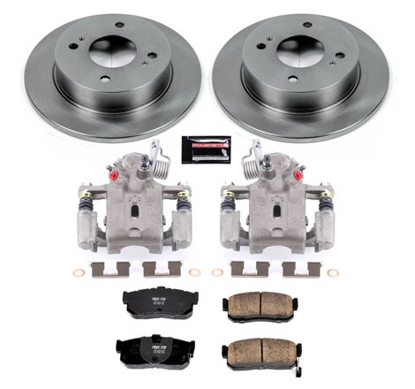 Power Stop 91-96 Infiniti G20 Rear Autospecialty Brake Kit w/Calipers