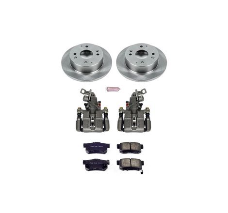 Power Stop 91-97 Honda Accord Rear Autospecialty Brake Kit w/Calipers