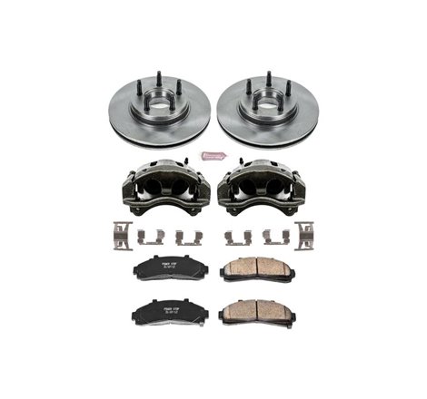 Power Stop 95-97 Ford Ranger Front Autospecialty Brake Kit w/Calipers