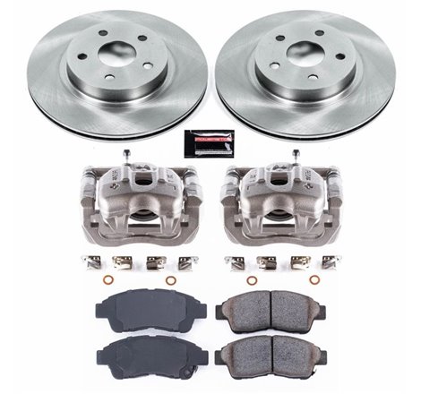 Power Stop 96-00 Toyota RAV4 Front Autospecialty Brake Kit w/Calipers