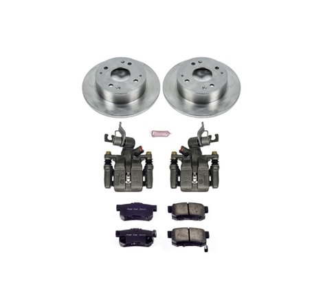 Power Stop 98-02 Honda Accord Rear Autospecialty Brake Kit w/Calipers