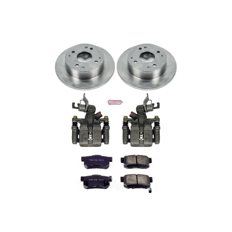 Power Stop 98-02 Honda Accord Rear Autospecialty Brake Kit w/Calipers