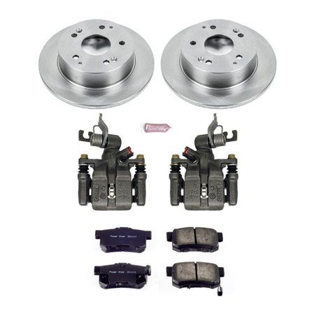 Power Stop 98-02 Honda Accord Rear Autospecialty Brake Kit w/Calipers