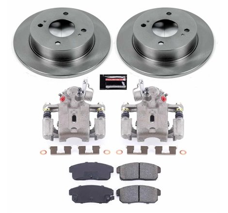 Power Stop 01-02 Infiniti G20 Rear Autospecialty Brake Kit w/Calipers