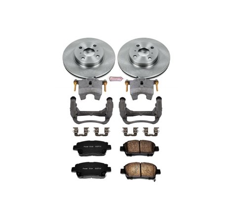 Power Stop 01-05 Toyota Echo Front Autospecialty Brake Kit w/Calipers