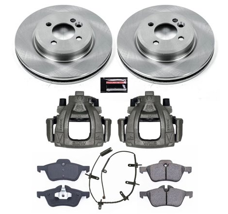 Power Stop 02-06 Mini Cooper Front Autospecialty Brake Kit w/Calipers