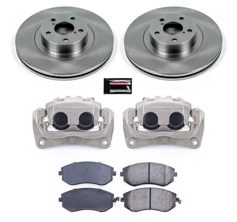 Power Stop 04-06 Subaru Baja Front Autospecialty Brake Kit w/Calipers