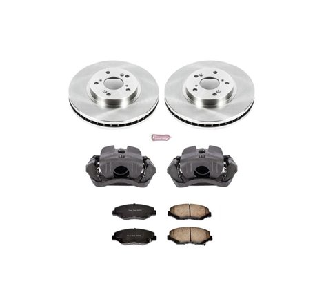 Power Stop 03-08 Honda Pilot Front Autospecialty Brake Kit w/Calipers