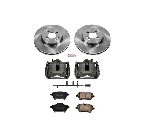 Power Stop 07-08 Mini Cooper Front Autospecialty Brake Kit w/Calipers