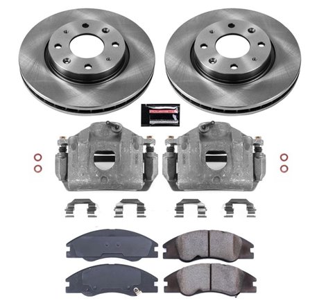 Power Stop 04-09 Kia Spectra Front Autospecialty Brake Kit w/Calipers