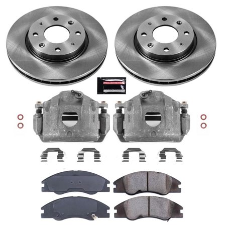 Power Stop 04-09 Kia Spectra Front Autospecialty Brake Kit w/Calipers