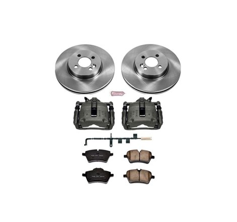 Power Stop 07-10 Mini Cooper Front Autospecialty Brake Kit w/Calipers