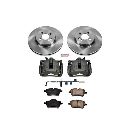 Power Stop 07-10 Mini Cooper Front Autospecialty Brake Kit w/Calipers