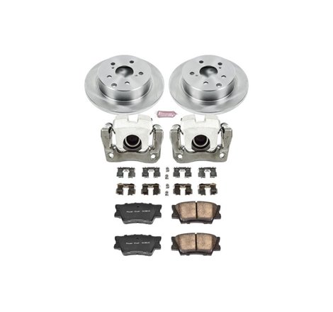 Power Stop 10-12 Lexus HS250h Rear Autospecialty Brake Kit w/Calipers