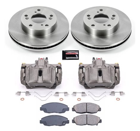 Power Stop 12-15 Honda Civic Front Autospecialty Brake Kit w/Calipers