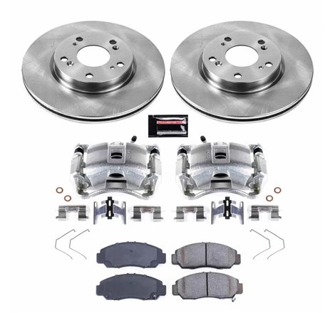 Power Stop 12-15 Honda Civic Front Autospecialty Brake Kit w/Calipers