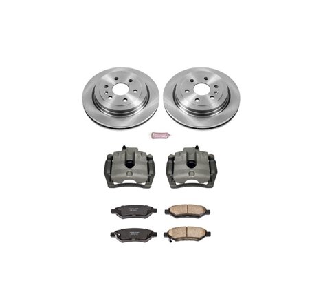 Power Stop 10-16 Cadillac SRX Rear Autospecialty Brake Kit w/Calipers