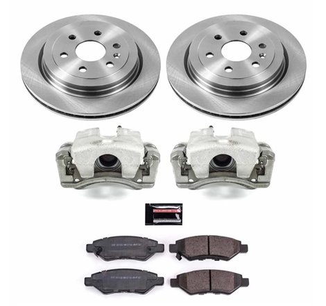 Power Stop 12-16 Cadillac SRX Rear Autospecialty Brake Kit w/Calipers