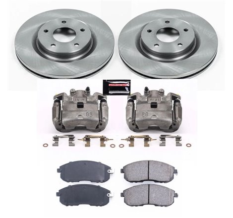 Power Stop 11-17 Nissan Juke Front Autospecialty Brake Kit w/Calipers