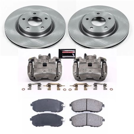 Power Stop 11-17 Nissan Juke Front Autospecialty Brake Kit w/Calipers