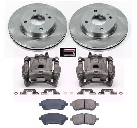 Power Stop 11-19 Ford Fiesta Front Autospecialty Brake Kit w/Calipers