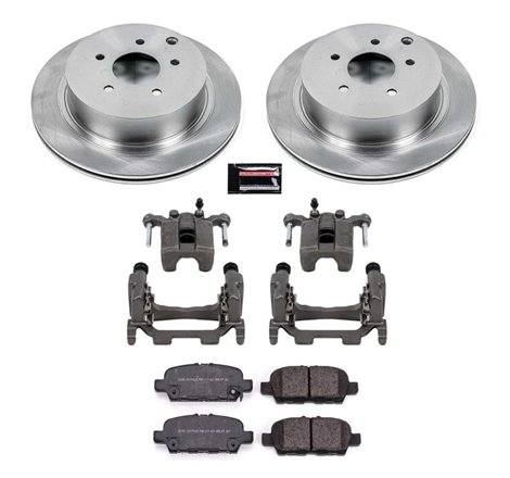 Power Stop 18-19 Infiniti Q50 Rear Autospecialty Brake Kit w/Calipers