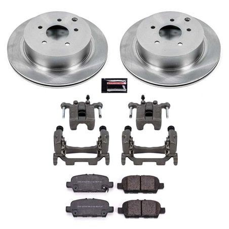 Power Stop 18-19 Infiniti Q50 Rear Autospecialty Brake Kit w/Calipers