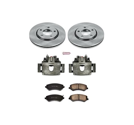 Power Stop 2003 Chrysler Voyager Front Autospecialty Brake Kit w/Calipers