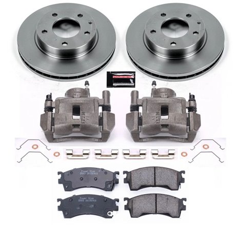 Power Stop 93-97 Ford Probe Front Autospecialty Brake Kit w/Calipers