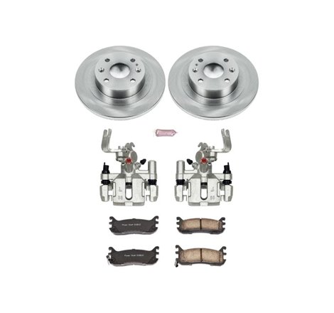 Power Stop 97-03 Ford Escort Rear Autospecialty Brake Kit w/Calipers