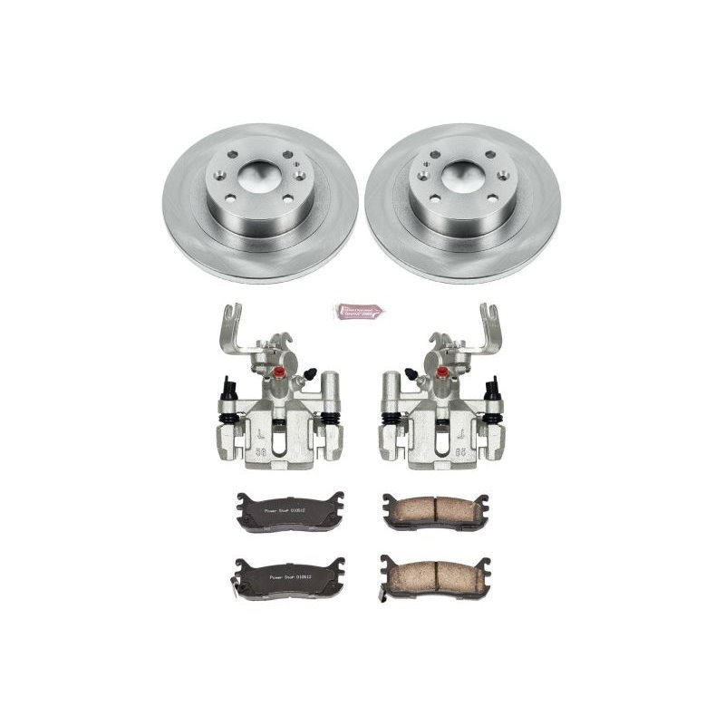 Power Stop 97-03 Ford Escort Rear Autospecialty Brake Kit w/Calipers