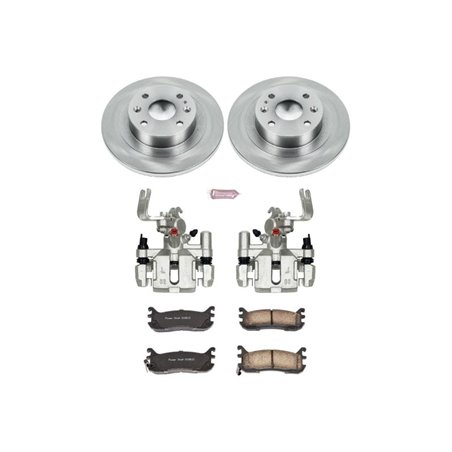 Power Stop 97-03 Ford Escort Rear Autospecialty Brake Kit w/Calipers