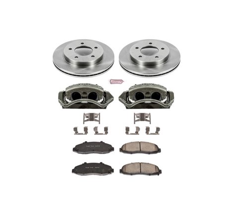 Power Stop 99-03 Ford F-150 Front Autospecialty Brake Kit w/Calipers