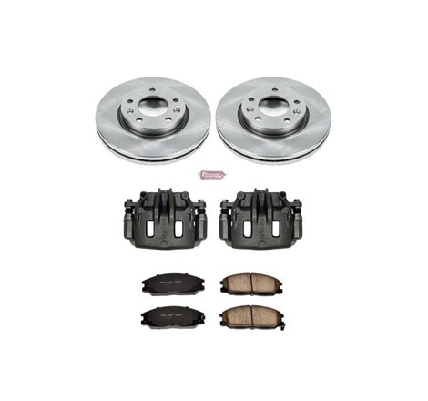 Power Stop 02-04 Kia Sedona Front Autospecialty Brake Kit w/Calipers