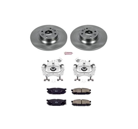 Power Stop 01-05 Mazda Miata Rear Autospecialty Brake Kit w/Calipers