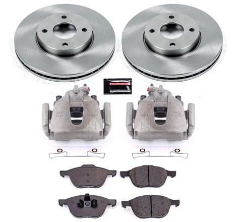 Power Stop 05-07 Ford Focus Front Autospecialty Brake Kit w/Calipers