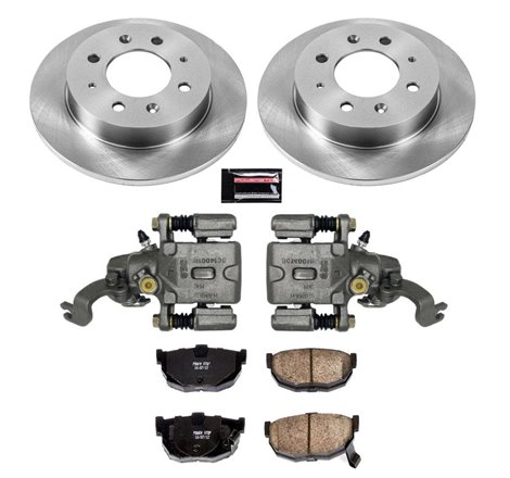 Power Stop 04-09 Kia Spectra Rear Autospecialty Brake Kit w/Calipers