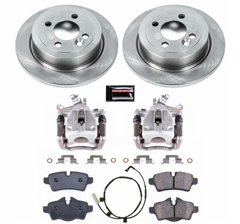 Power Stop 07-10 Mini Cooper Rear Autospecialty Brake Kit w/Calipers