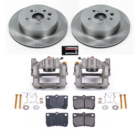 Power Stop 07-11 Lexus GS350 Rear Autospecialty Brake Kit w/Calipers