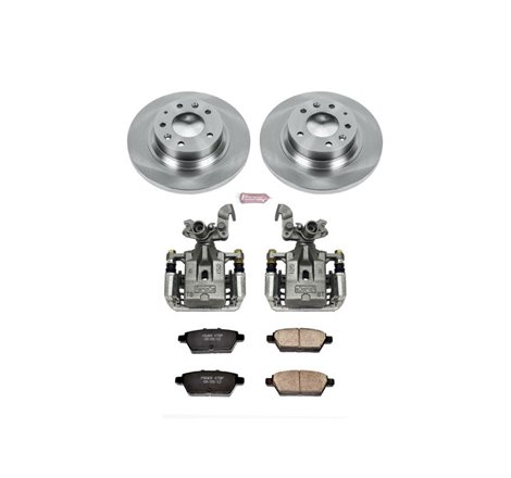 Power Stop 06-12 Ford Fusion Rear Autospecialty Brake Kit w/Calipers