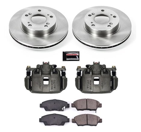 Power Stop 11-15 Honda CR-Z Front Autospecialty Brake Kit w/Calipers