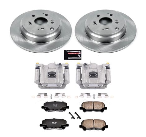 Power Stop 12-15 Honda Pilot Rear Autospecialty Brake Kit w/Calipers